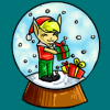 Elf Snowglobe