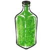 Sand Bottle: Green